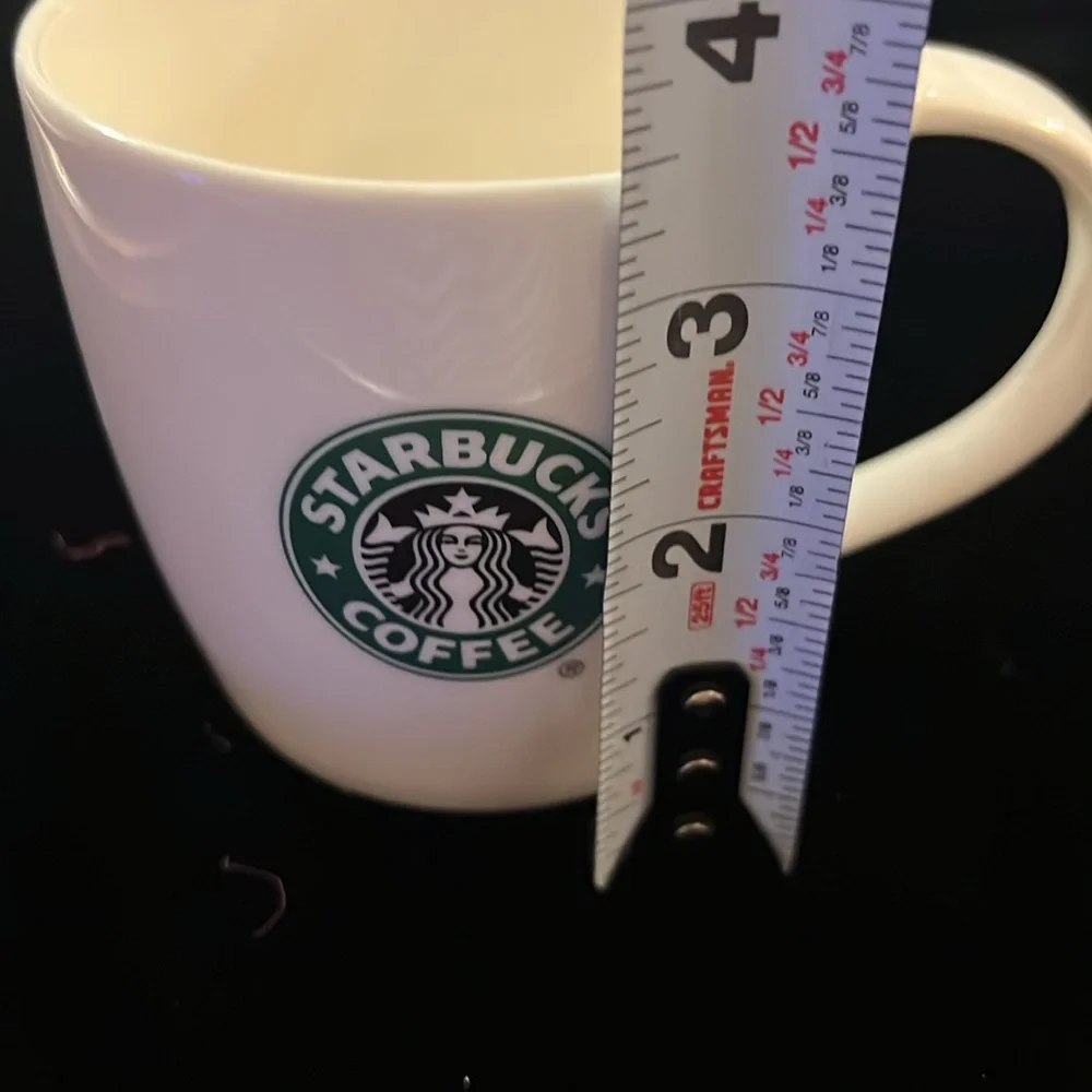 Starbucks Green Logo Bone China Mug 2008